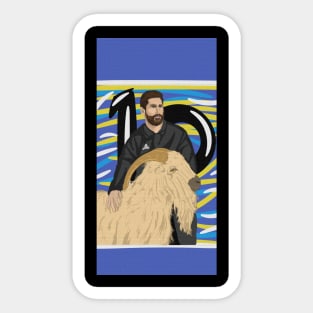 Messi goat Sticker